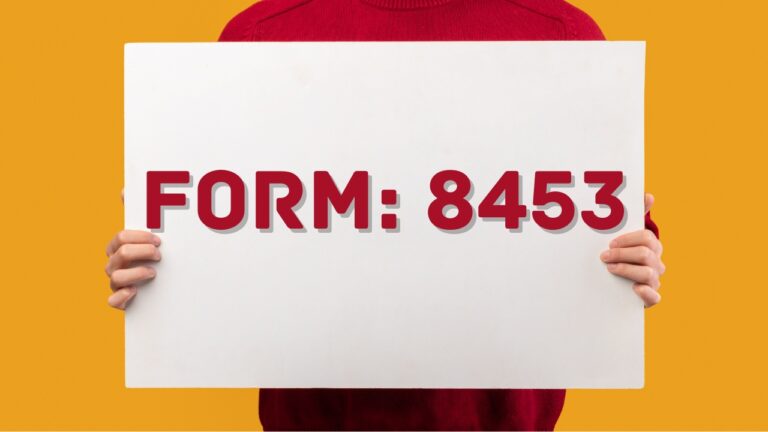 Form 8453: An Ultimate Overview