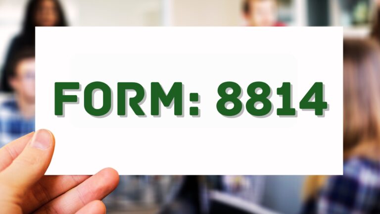 form 8814