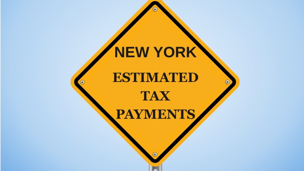 new york estimated tax payments