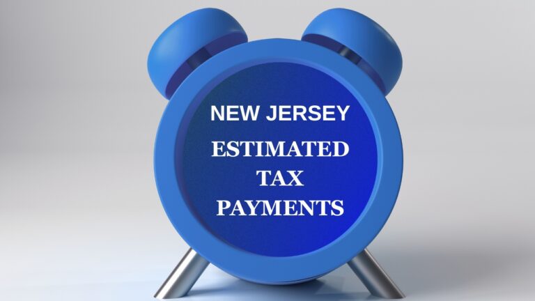 NJ Estimated Tax Payments