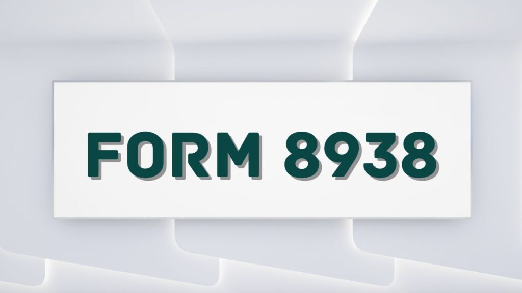 form 8938