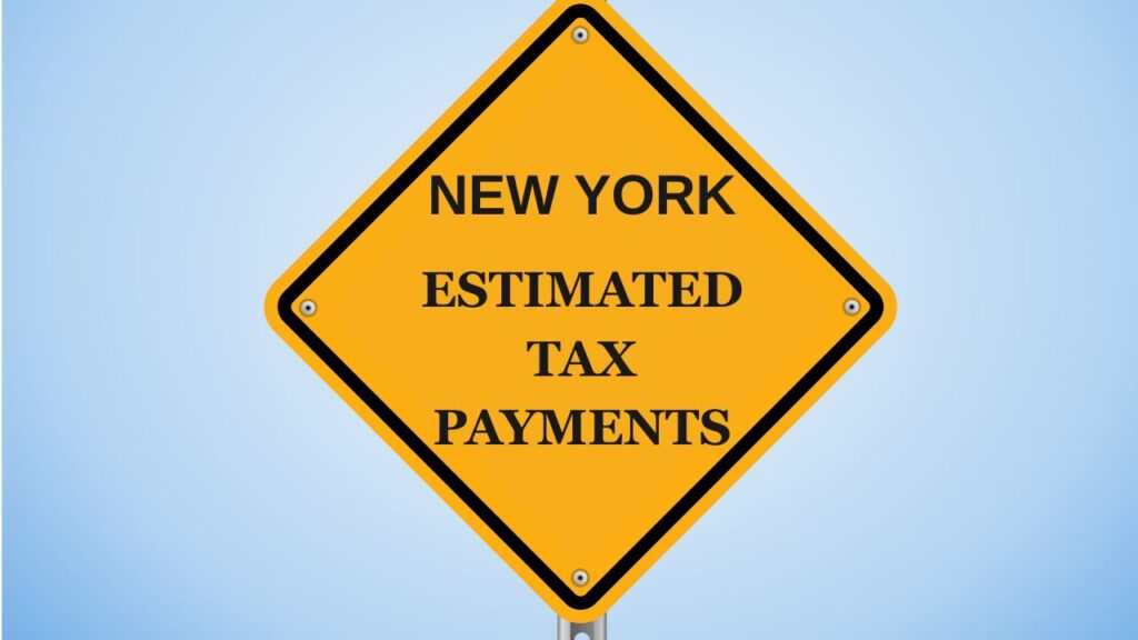 new york estimated tax payments