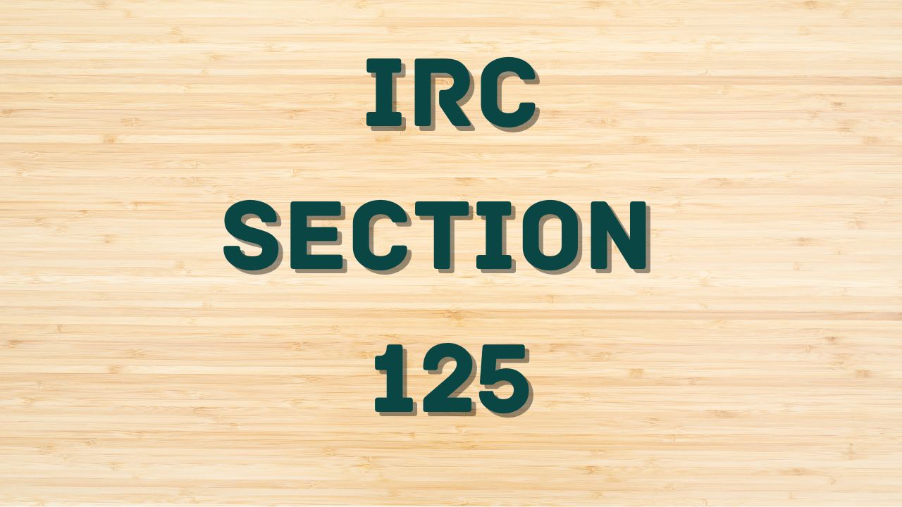irc section 125