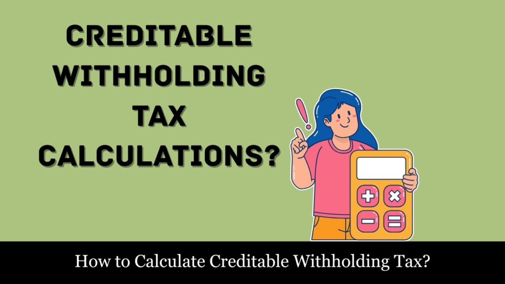 Creditable Withholding Tax